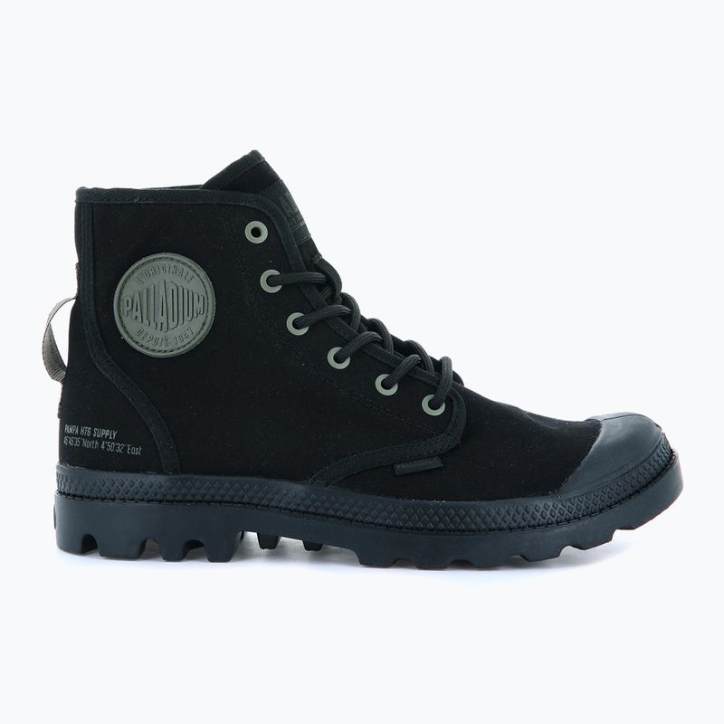 Palladium Pampa HI HTG Furnizare pantofi Palladium negru/negru 8
