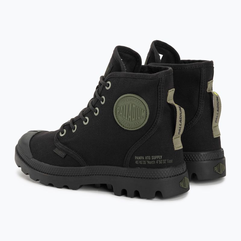 Palladium Pampa HI HTG Furnizare pantofi Palladium negru/negru 3