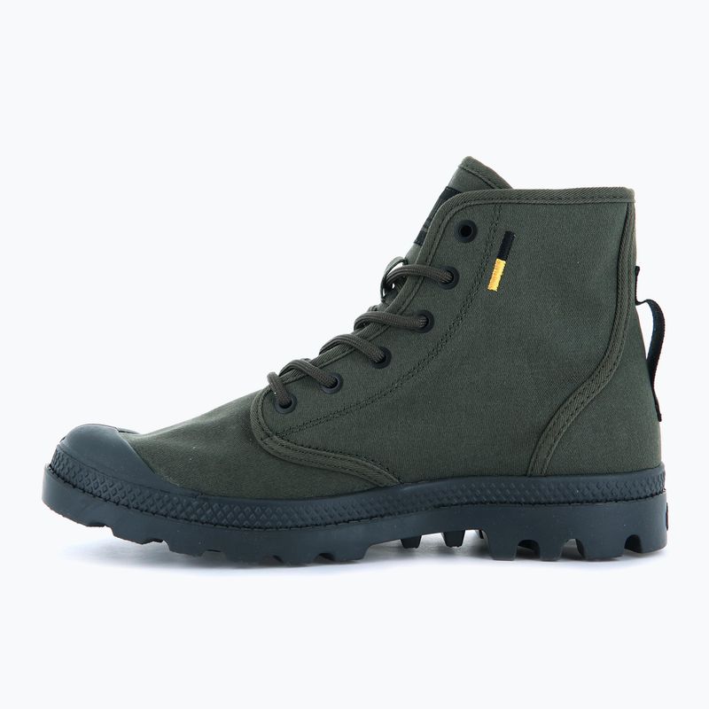 Palladium Pampa HI HTG aprovizionare cizme de noapte de măsline 9