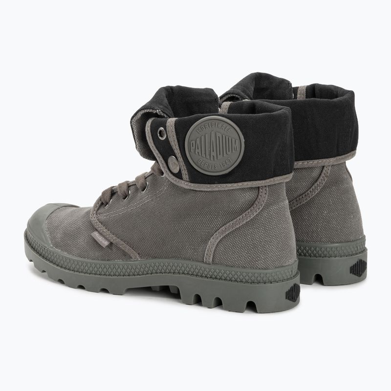 Pantofi Palladium Baggy metalic/negru pentru femei 4
