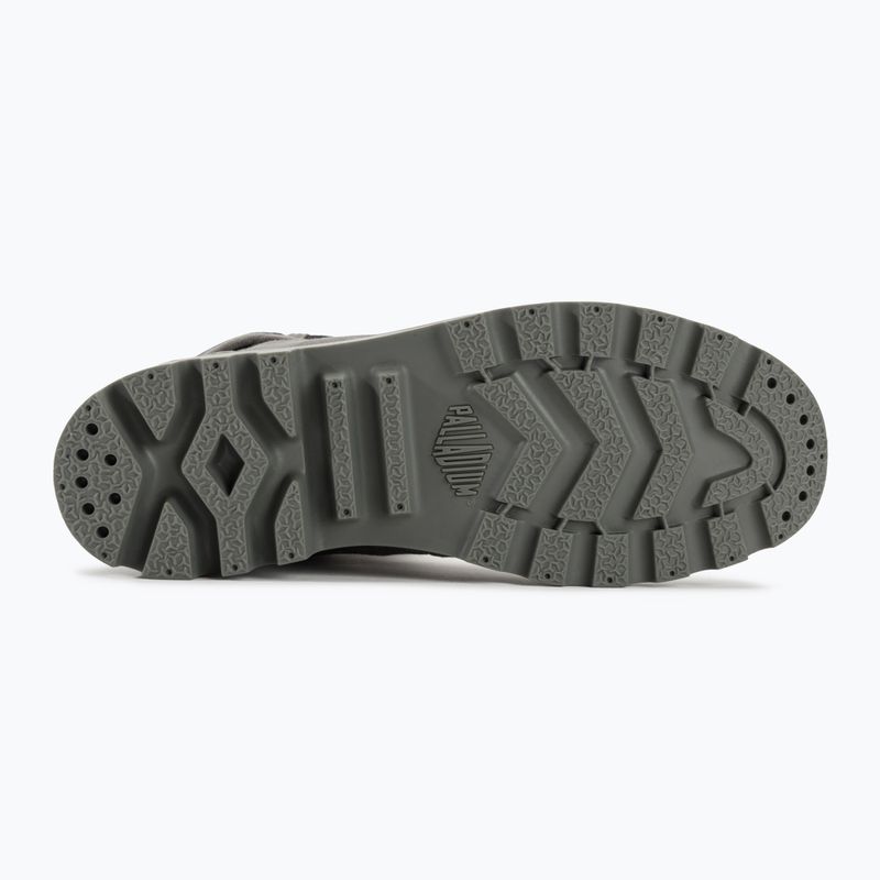 Pantofi Palladium Baggy metalic/negru pentru femei 6