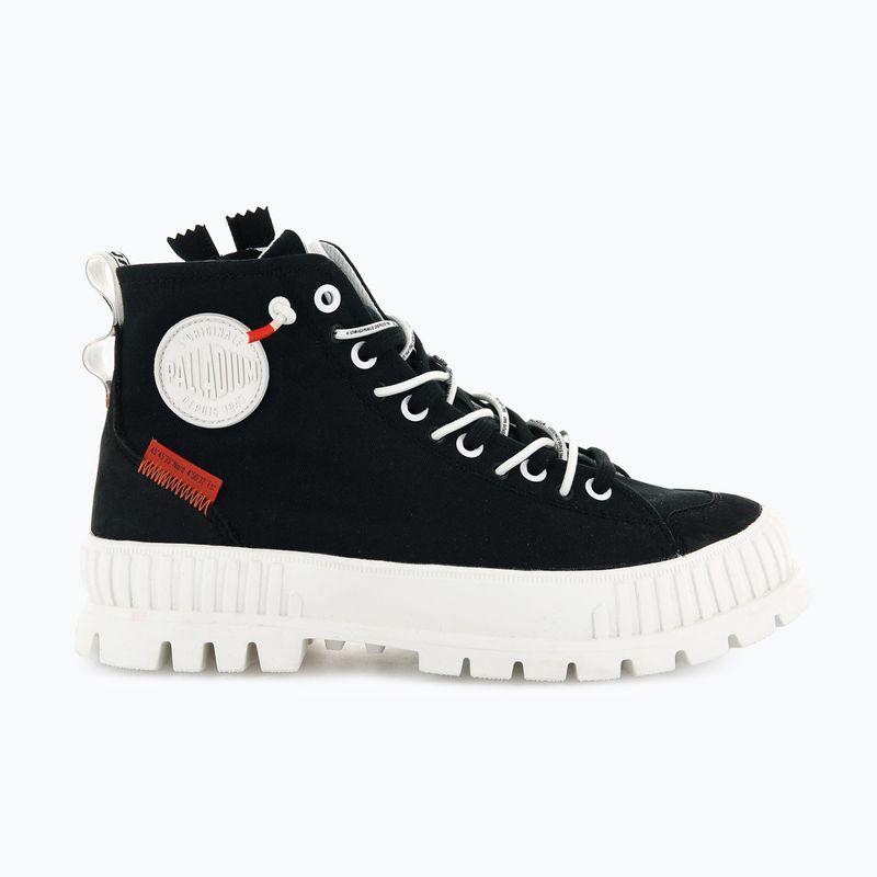 Palladium pantofi pentru femei Pallashock Back ZIP negru 8