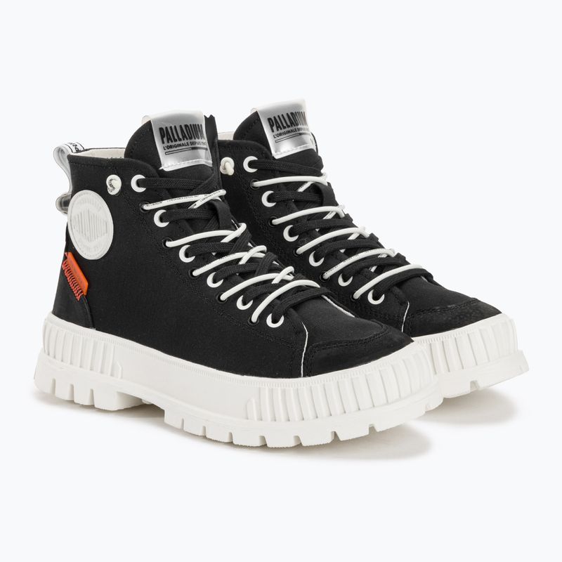 Palladium pantofi pentru femei Pallashock Back ZIP negru 4