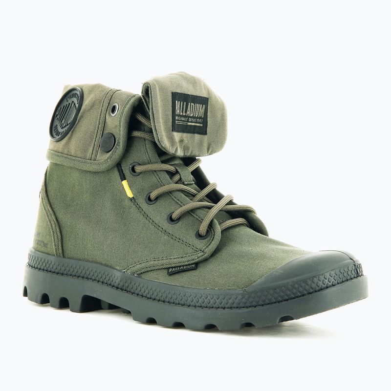 Palladium Pampa Baggy aprovizionare cizme de noapte de măsline Palladium Pampa Baggy Supply 8