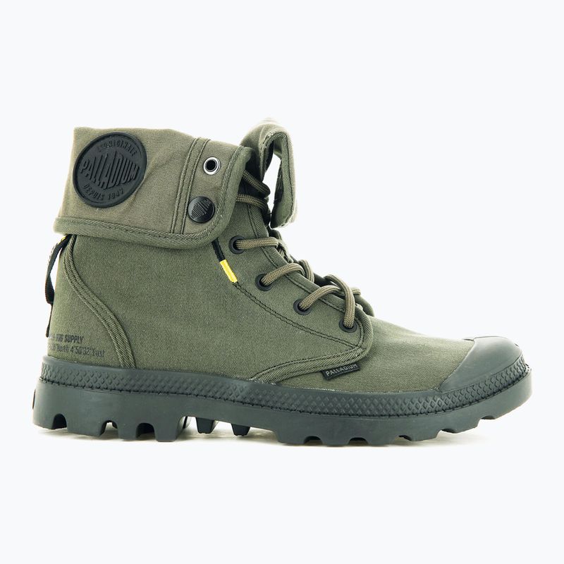 Palladium Pampa Baggy aprovizionare cizme de noapte de măsline Palladium Pampa Baggy Supply 9