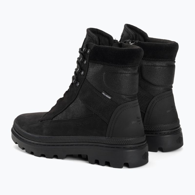 Palladium Pallatrooper Tactical cizme negru/negru 3