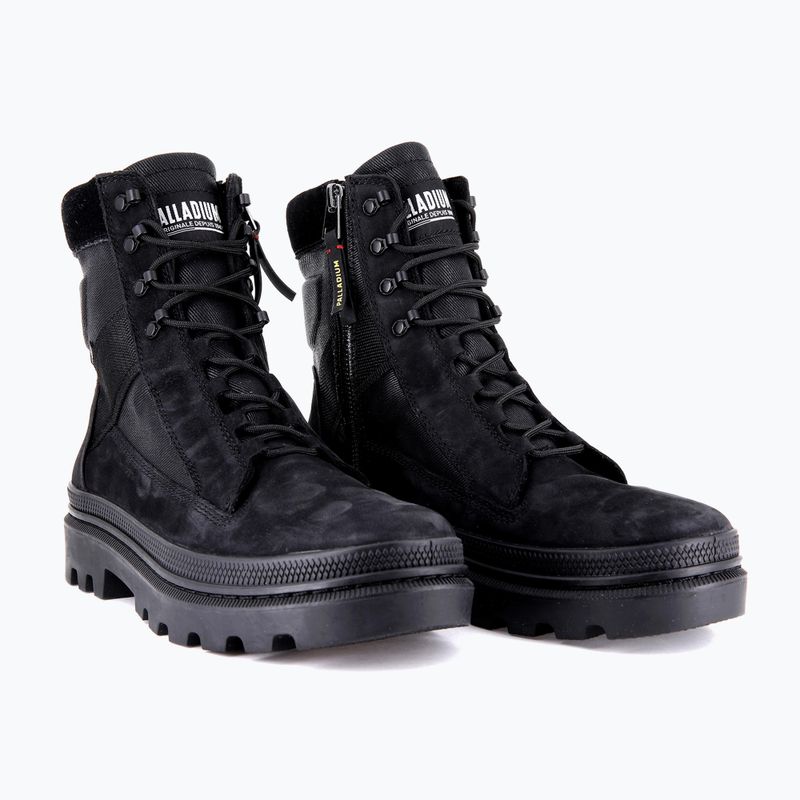 Palladium Pallatrooper Tactical cizme negru/negru 10
