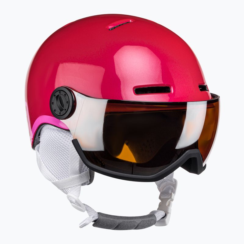 Cască de schi pentru copii Salomon Grom Visor S2 roz L39916200