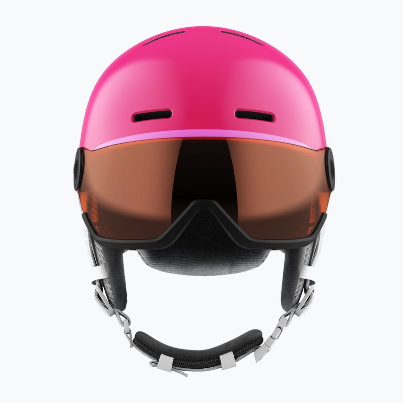 Cască de schi pentru copii Salomon Grom Visor S2 roz L39916200 10
