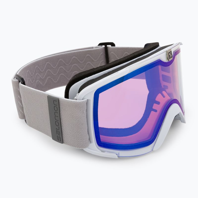 Ochelari de schi Salomon Xview Photo S1-S3 Alb/Albastru L40844200