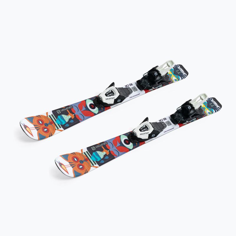 Schiuri de coborâre pentru copii Salomon T1 XS + C5 culoare L40891100 5