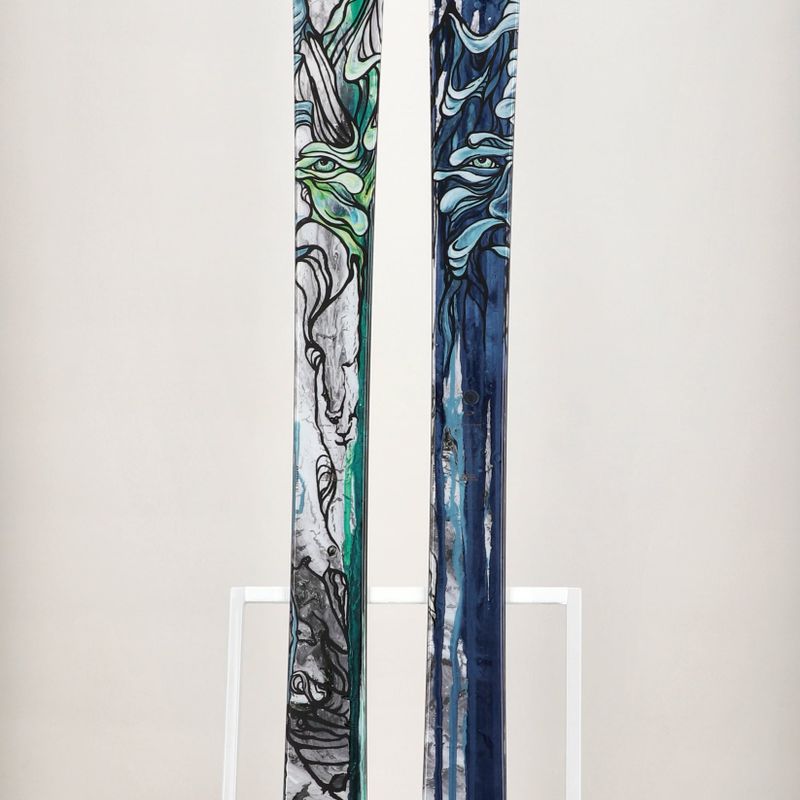 Schi alpin pentru bărbați Atomic Bent 100 albastru/grișu pentru coborâre 14