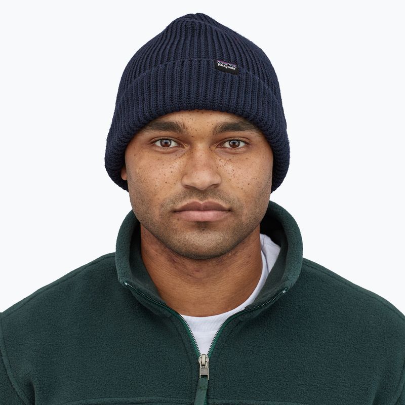 Căciulă Patagonia Fishermans Rolled Beanie navy blue 3