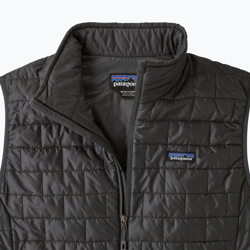 Jilet pentru bărbați Patagonia Nano Puff de culoare gri forjă 7