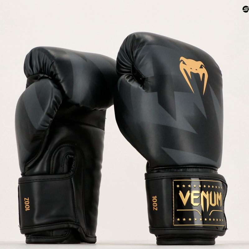 Mănuși de box Venum Razor black/gold 6