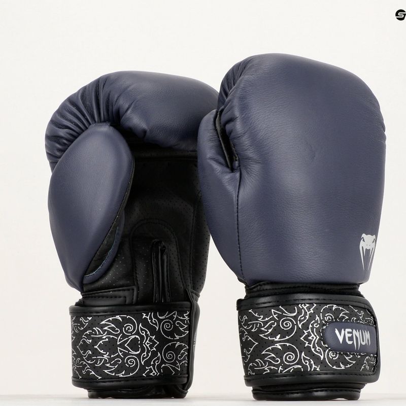 Mănuși de box Venum Power 2.0 navy blue/black 7
