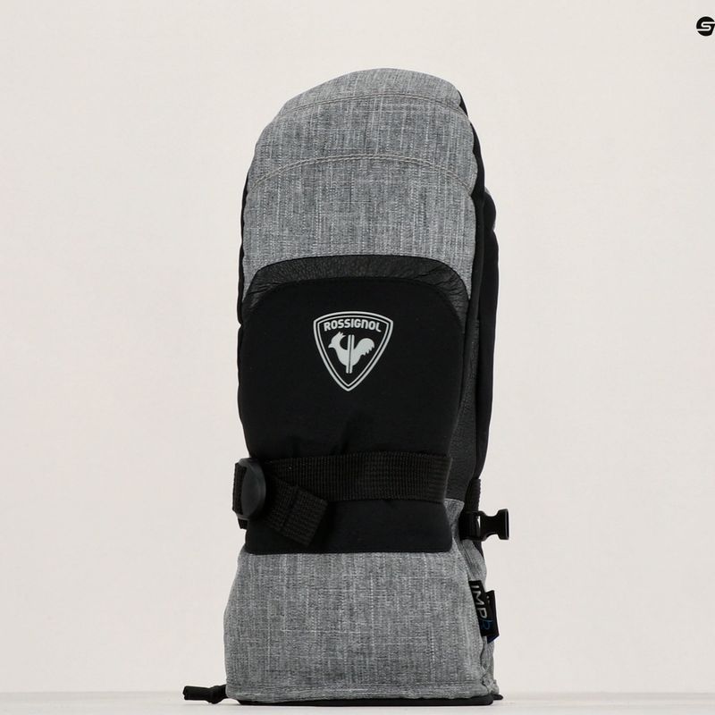 Mănușă de schi pentru bărbați Rossignol Type Impr M heather grey pentru bărbați 6
