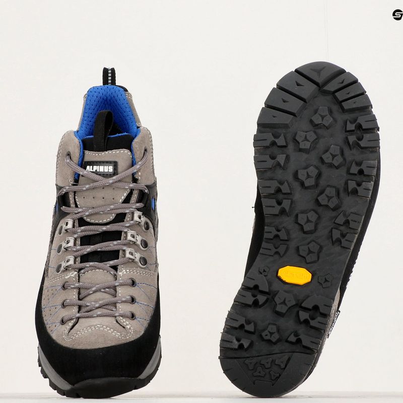 Încălțăminte de trekking pentru femei Alpinus The Ridge Mid Pro antracit/albastru 10