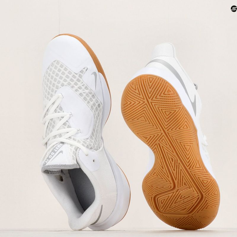 Pantofi de volei Nike Zoom Hyperspeed Court SE alb/argintiu metalic gumă 8