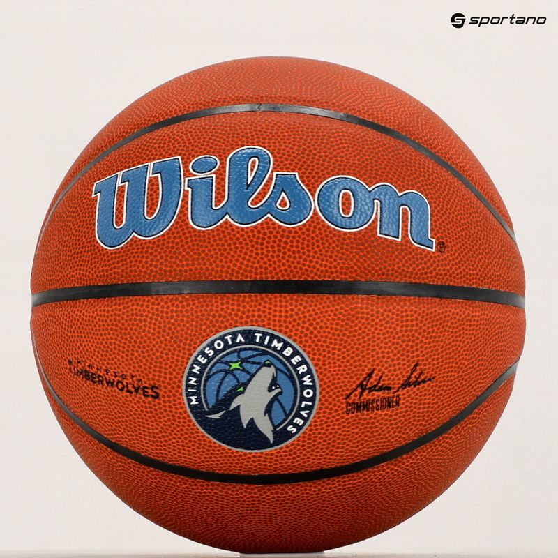 Wilson NBA NBA Team Alliance Minnesota Timberwolves baschet maro WTB3100XBMIN 6