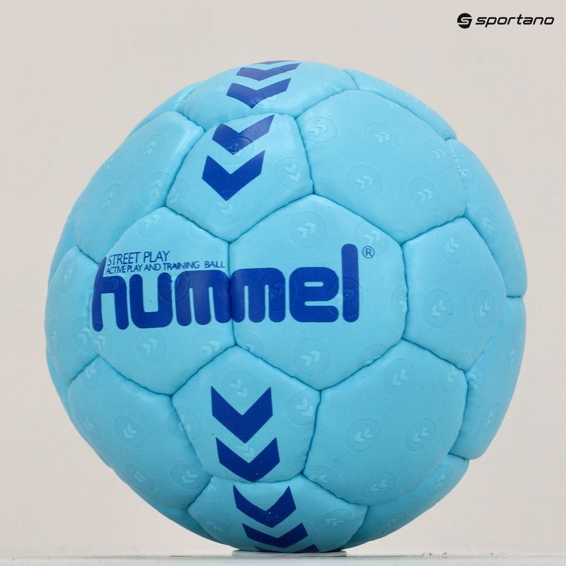 Hummel Street Play albastru deschis albastru handbal mărimea 00 5