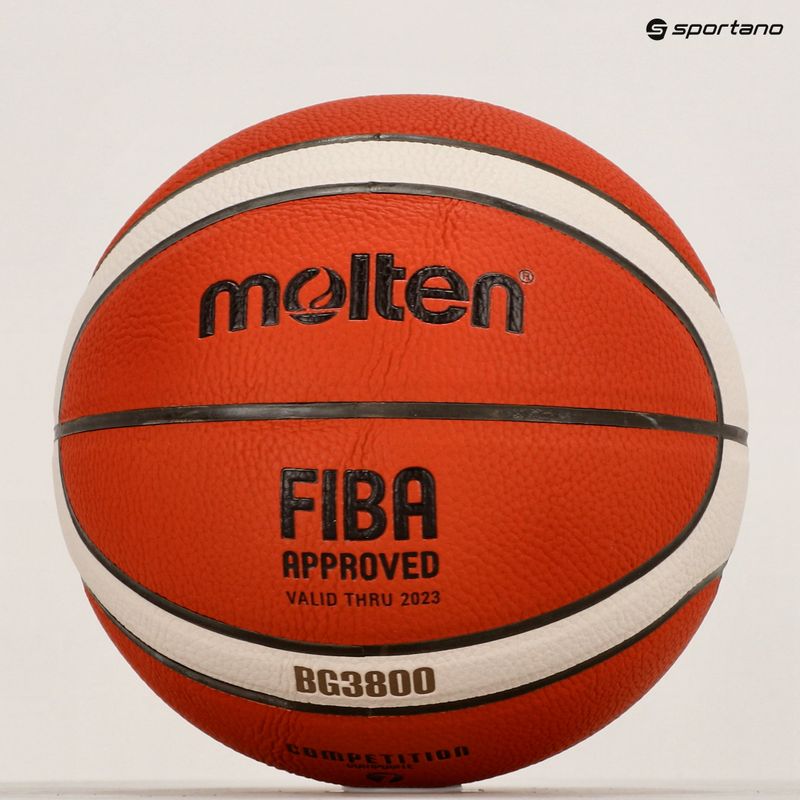 Molten baschet B7G3800 FIBA portocaliu mărimea 7
