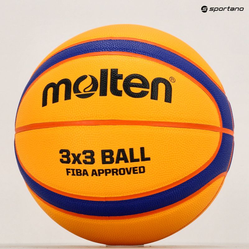 Molten baschet B33T5000 FIBA 3x3 galben/albastru mărimea 3 5