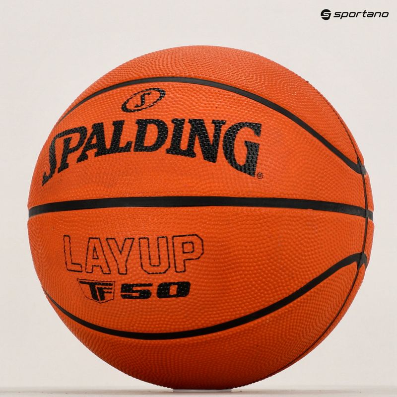 Spalding TF-50 Layup baschet, portocaliu 84332Z 5