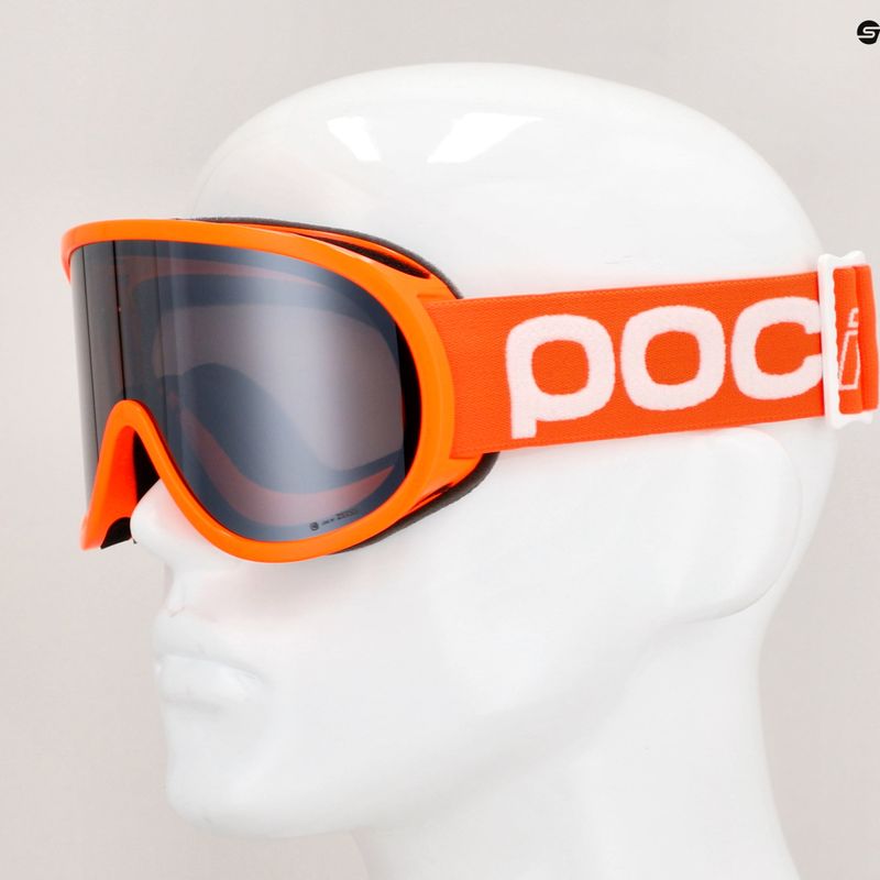 Ochelari de schi pentru copii POC POCito Retina fluorescent orange/clarity pocito 10