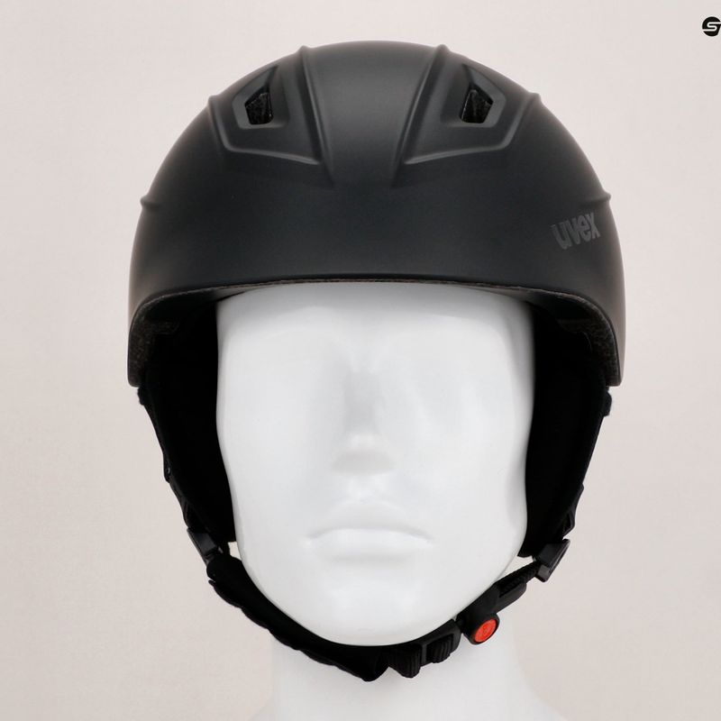 Cască de schi UVEX Fierce, negru, 56/6/225/20 9