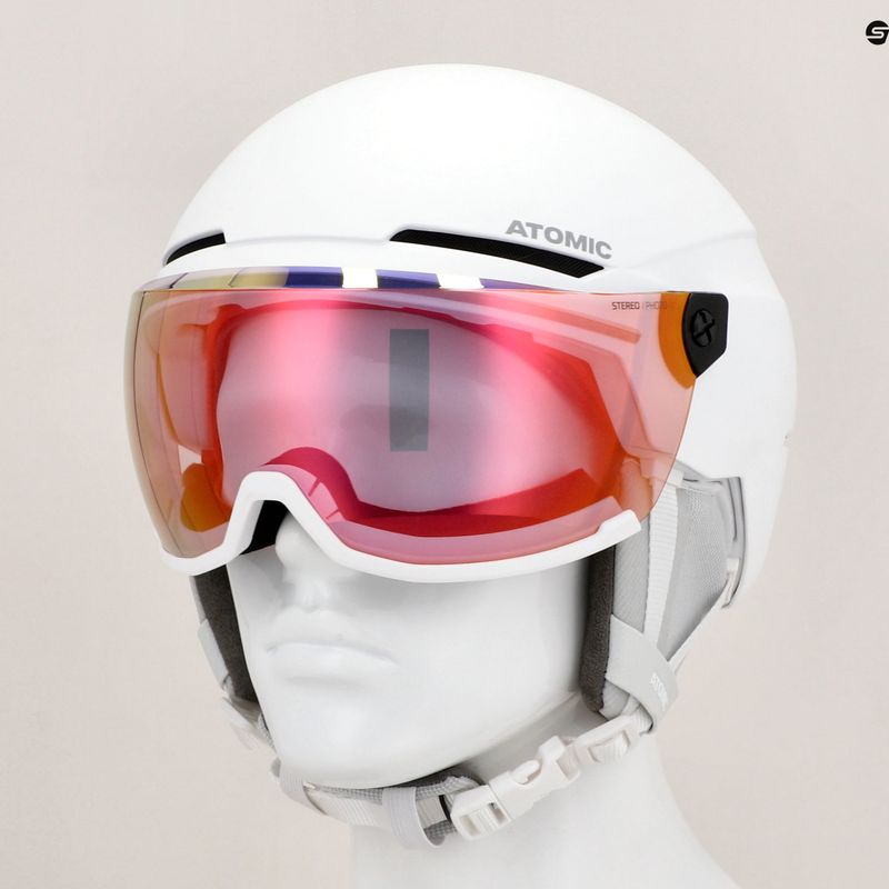Cască de schi ATOMIC Savor Visor Photo white AN500628 11