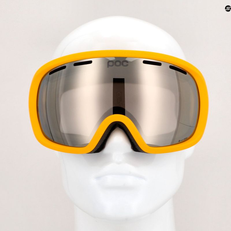 Ochelari de schi POC Fovea sulphite yellow/partly sunny ivory 10