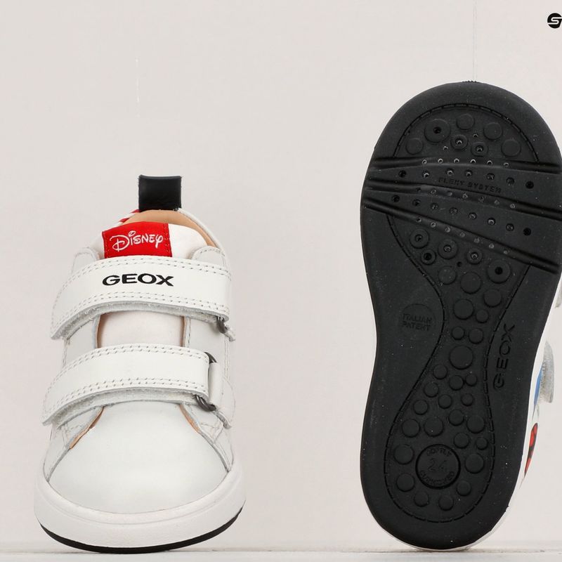 Încălțăminte pentru copii Geox Biglia white 15