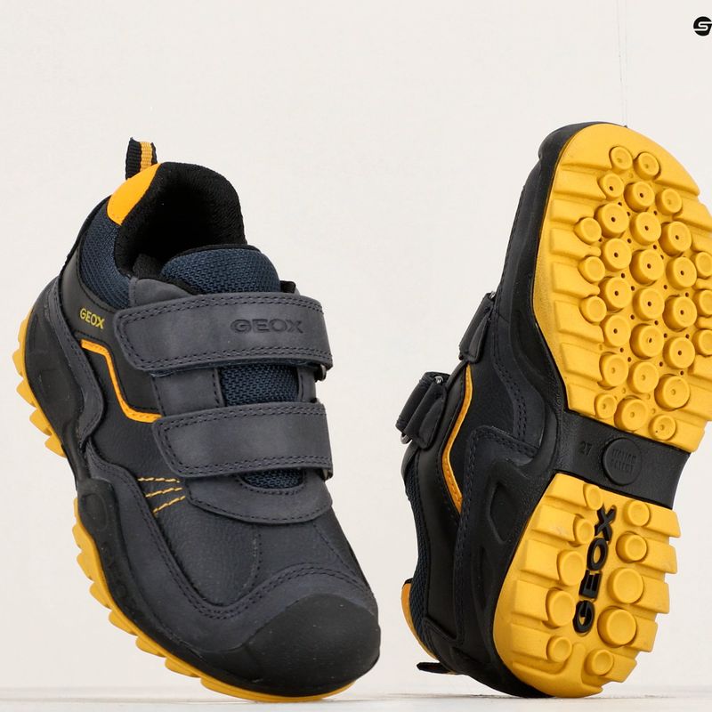 Încălțăminte junior Geox New Savage navy/ochreyellow 15