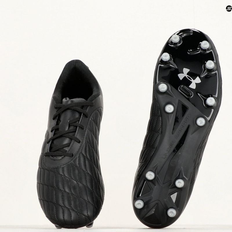 Încălțăminte de fotbal Under Armour Magnetico Select 3.0 FG black/metallic silver 8