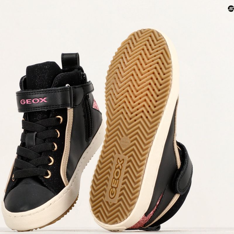 Încălțăminte pentru copii Geox Kalispera black/dark pink