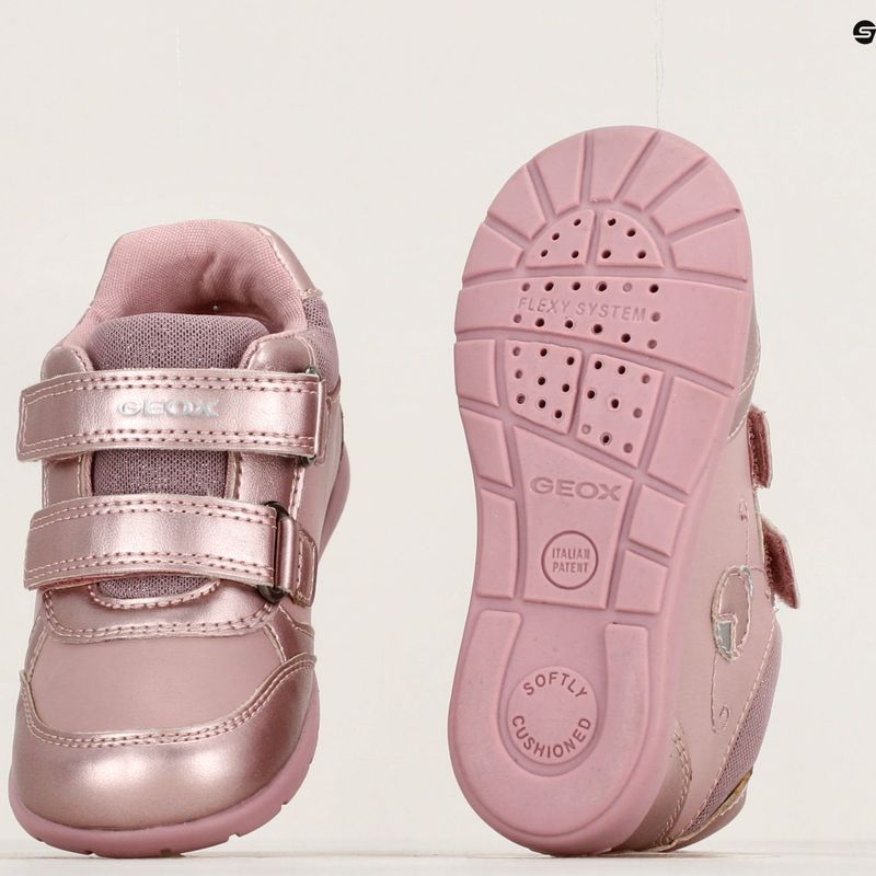 Încălțăminte pentru copii Geox Elthan rose/silver 15