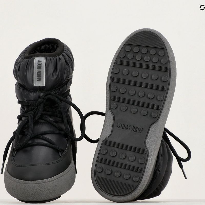 Ghete pentru femei Moon Boot Ltrack Low Nylon WP black 13