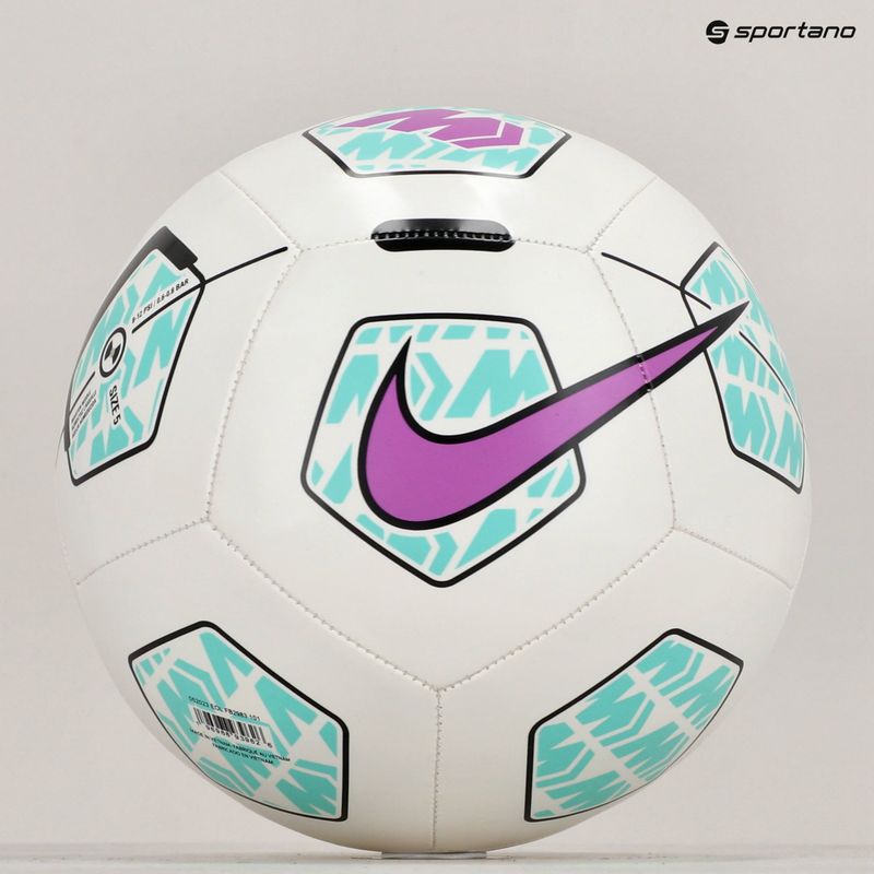 Minge de fotbal Nike Mercurial Fade white/hyper turquoise/fuchsia dream mărime 5 5