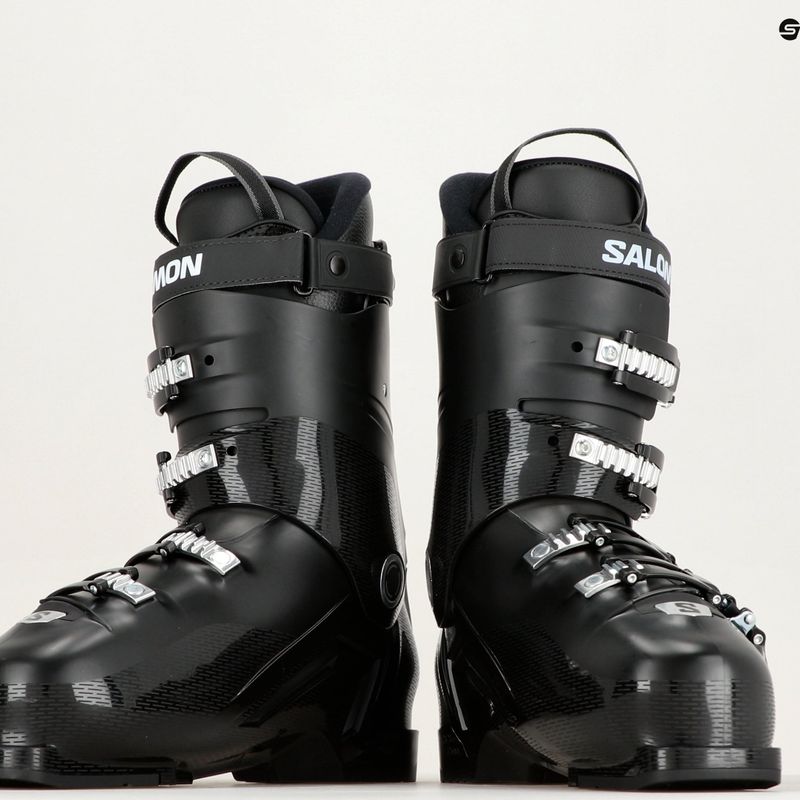 Bocanci de schi pentru bărbați Salomon Select Wide Cruise 70 negru/beluga/verde acid pentru bărbați 9