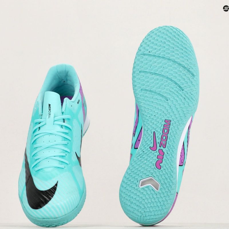 Încălțăminte de fotbal pentru bărbați Nike Mercurial Vapor 15 Academy IC hyper turquoise/black/ white/fuchsia dream 8