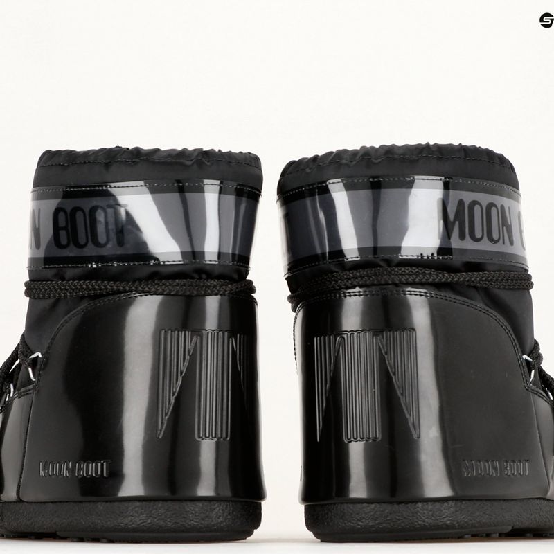 Ghete pentru femei Moon Boot Icon Low Glance black 9