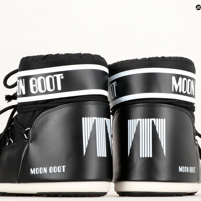Ghete pentru femei Moon Boot Icon Low Nylon black 10