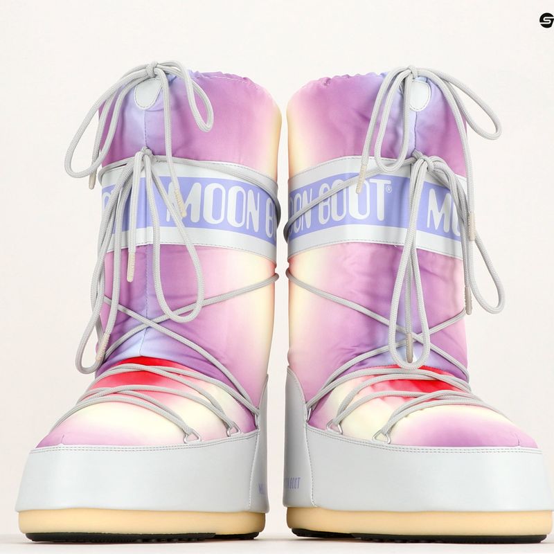 Ghete pentru femei Moon Boot Icon Tie Dye glacier grey 13