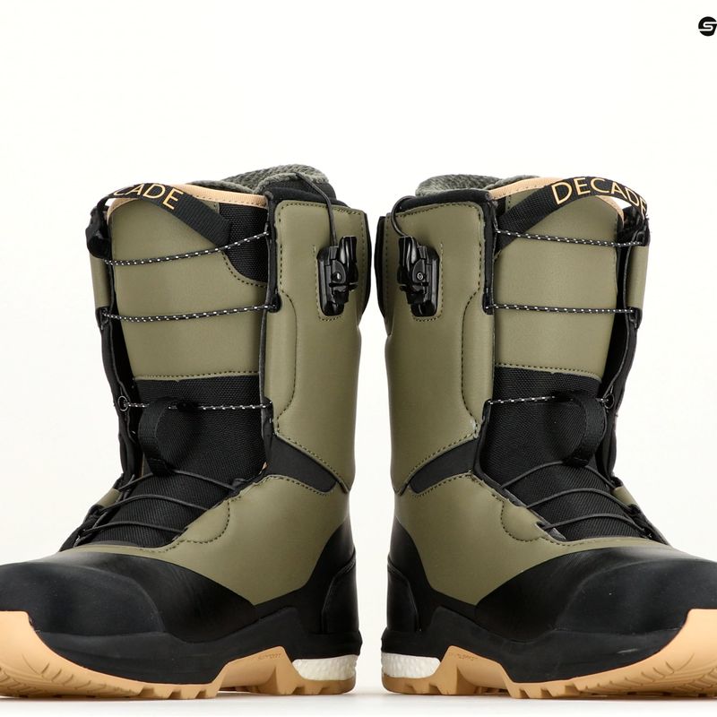Încălțăminte de snowboard pentru bărbați Northwave Decade SLS green forest/black 13