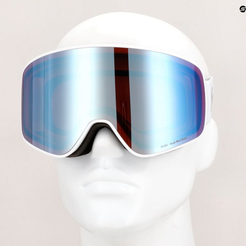 Ochelari de schi Red Bull SPECT Rush alb mat/alb/alb/roșu/albastru amurg oglindă Red Bull SPECT Rush 4