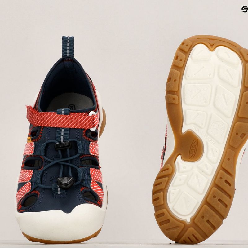 Sandale de trekking pentru copii KEEN Knotch Creek navy/stripes 14