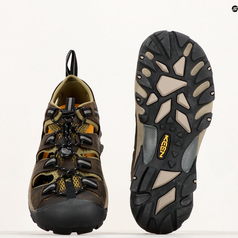 Sandale de trekking pentru bărbați KEEN Arroyo II canteen black 14