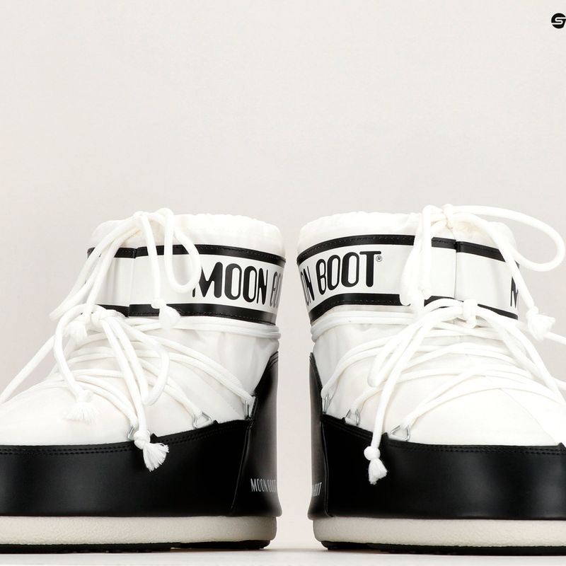 Ghete pentru femei Moon Boot Icon Low Nylon white 9