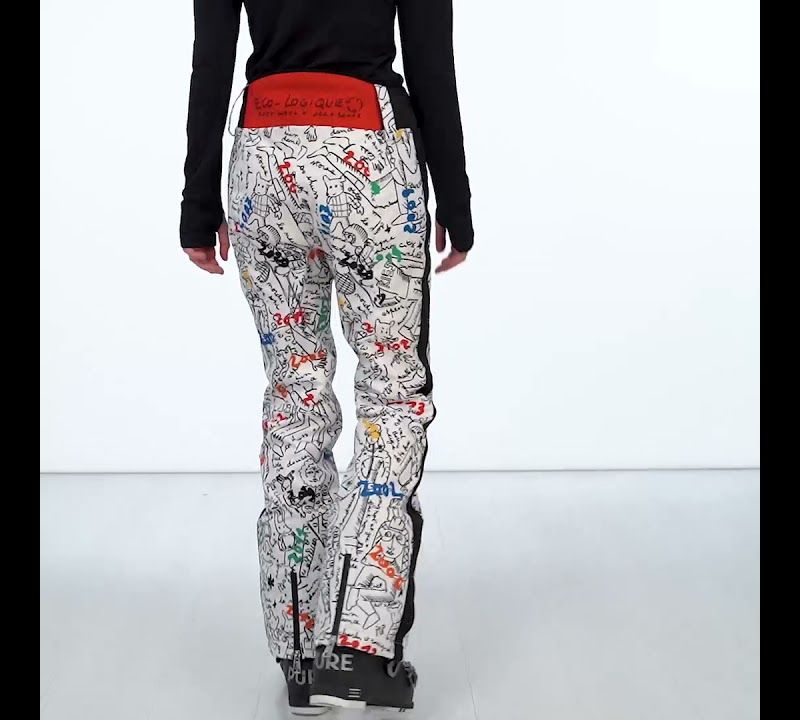 Pantaloni de schi pentru femei Rossignol Eco-Logic Ski white 10
